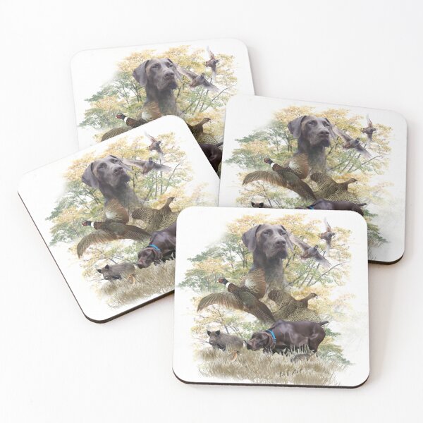 Item preview, German Shorthaired Pointer, Hunting scene designed and sold by TammyHunterArt.