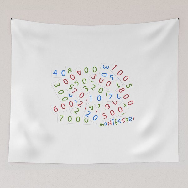 Item preview, Montessori - Long Numbers designed and sold by LaTorreRosa.