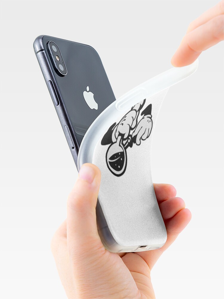 Coque iPhone 13 mickey qui fait un doigt d'honneur