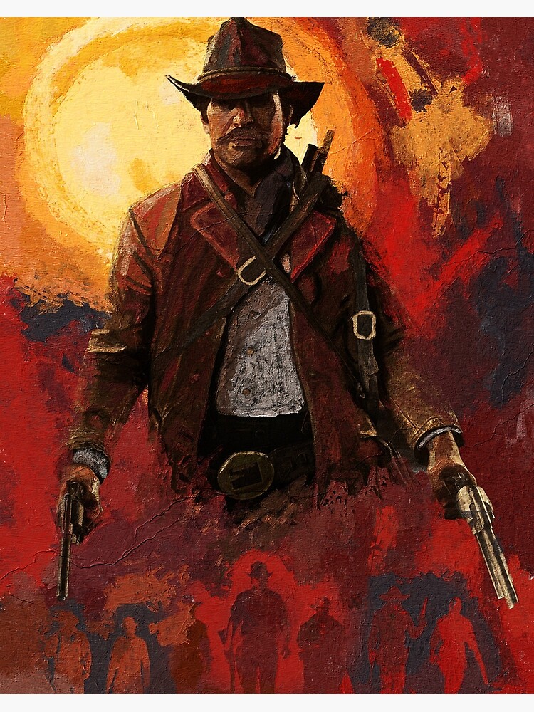 red dead redemption 2 / Fanart / Arthur Morgan Art Board Print for Sale by  Artwalidshop