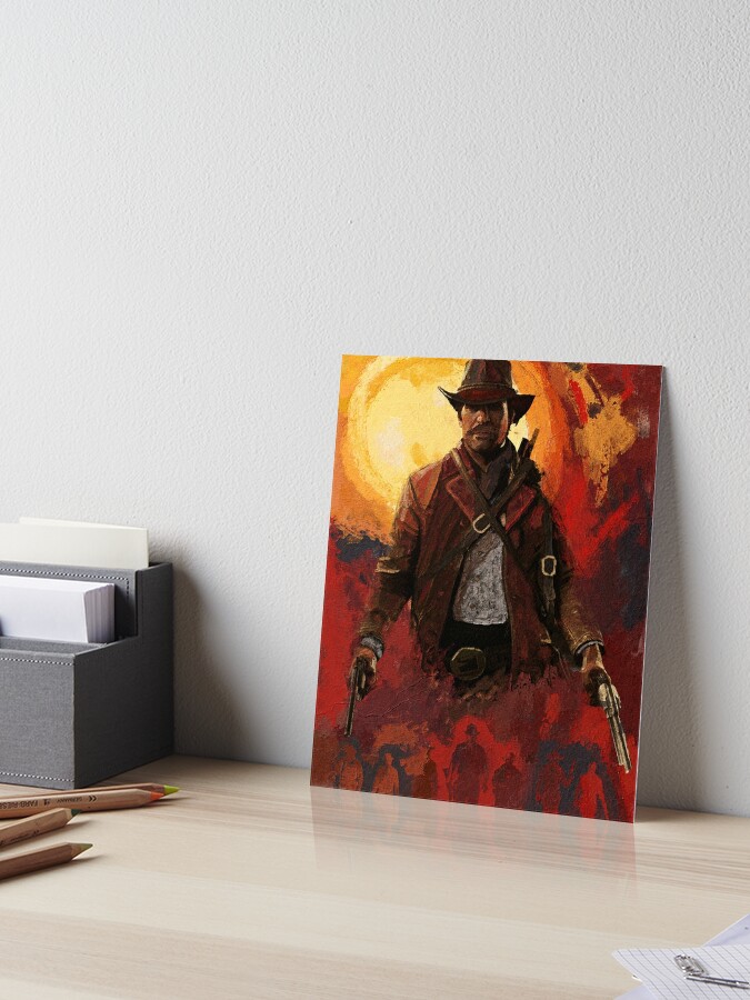 Quadro 25x25 Red Dead Redemption 2 - Arthur Morgan - Horizon