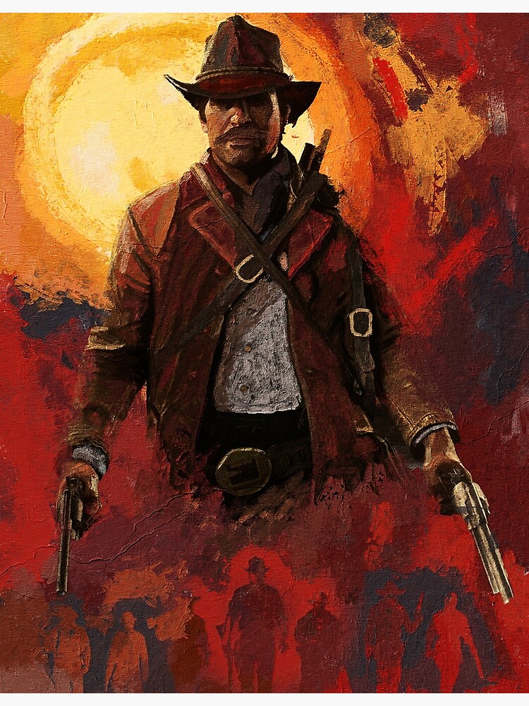 Red Dead Redemption - Arthur Morgan Canvas - Canvas Art