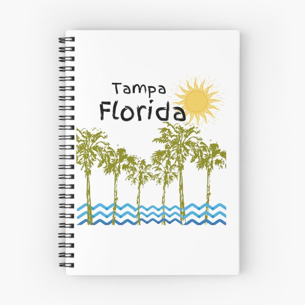 Item preview, Tampa Florida- palm tree designed and sold by BronikowskiART.