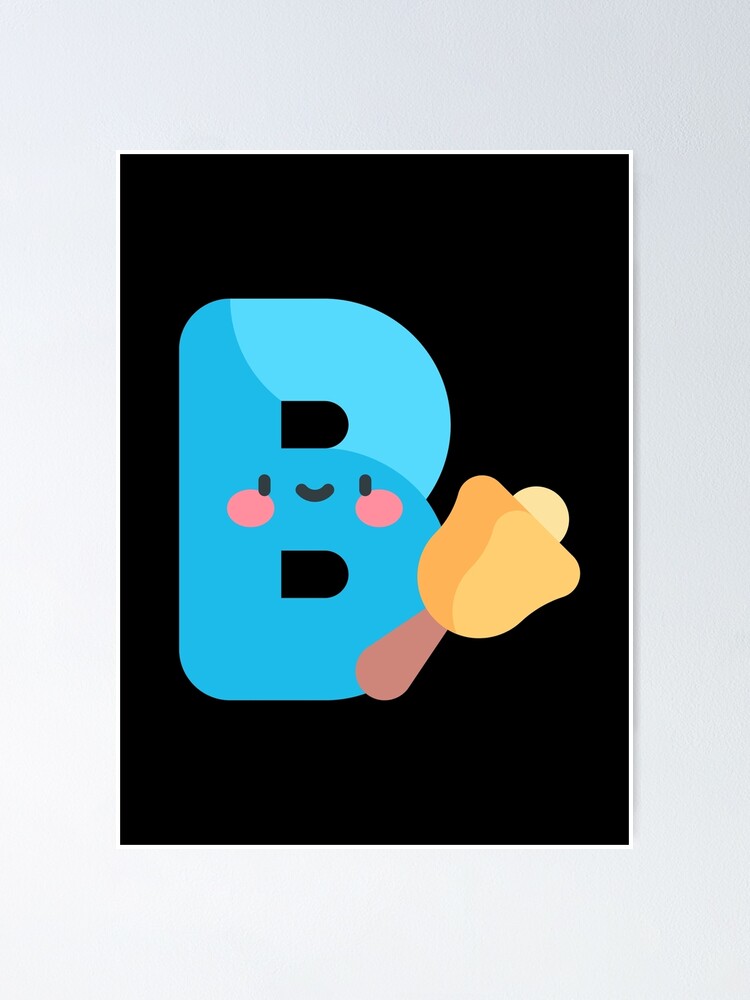 " Letter B Graffiti Art Board Print" Poster For Sale By PotluckPrints ...