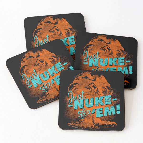 Item preview, Funny Mushroom Cloud Illustration - Just Nuke 'Em!  designed and sold by 461VCC.
