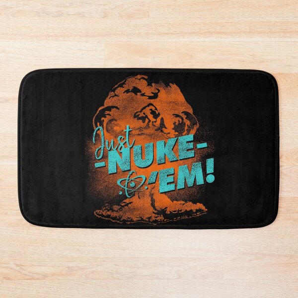 Item preview, Funny Mushroom Cloud Illustration - Just Nuke 'Em!  designed and sold by 461VCC.