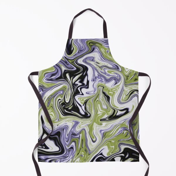 Aperçu de l'œuvre  Liquid Marble Violet clair et vert créée et vendue par Ashlison.