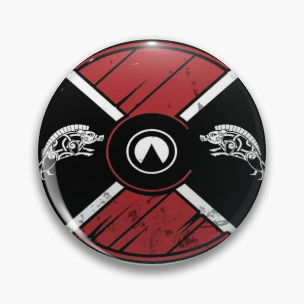 Item preview, Frejyas Boars Roundshield designed and sold by jakersvelmax.