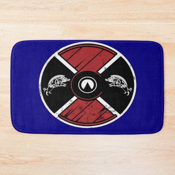 Item preview, Frejyas Boars Roundshield designed and sold by jakersvelmax.