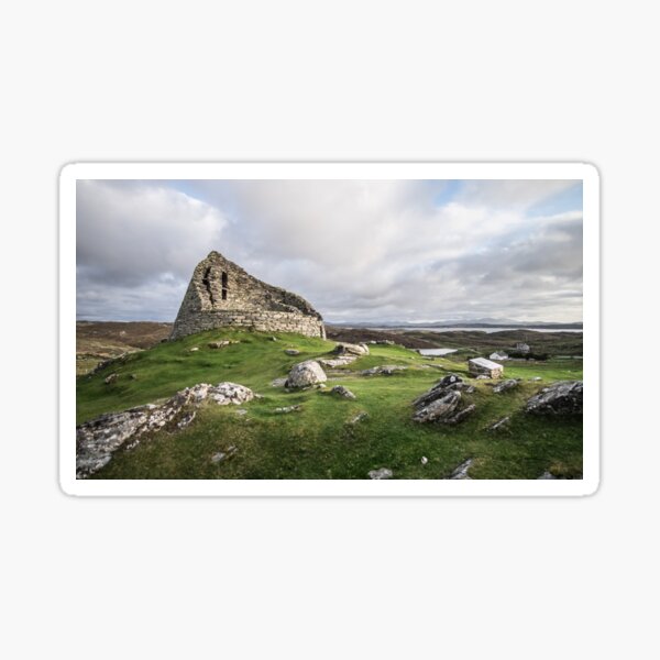 Doune Broch, Carloway, Isle of Lewis Sticker