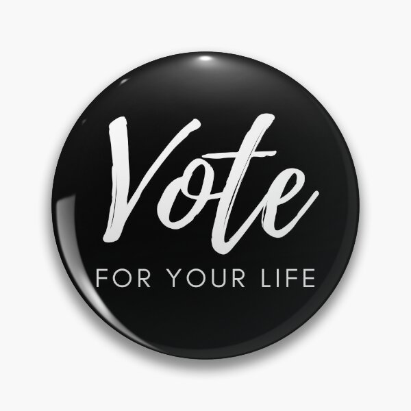 Item preview, Vote For Your Life Democratic Activist for Change Save Democracy Protect Freedom designed and sold by ichewsyou.