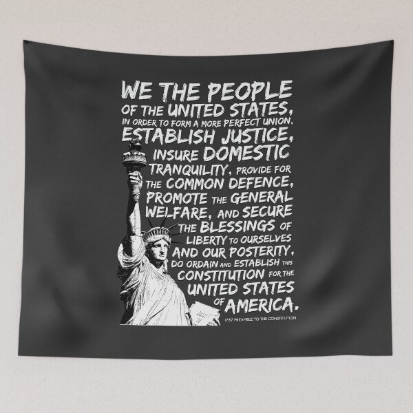 Item preview, We The People Preamble to the Constitution Cool American Shirt designed and sold by PurpleMt.