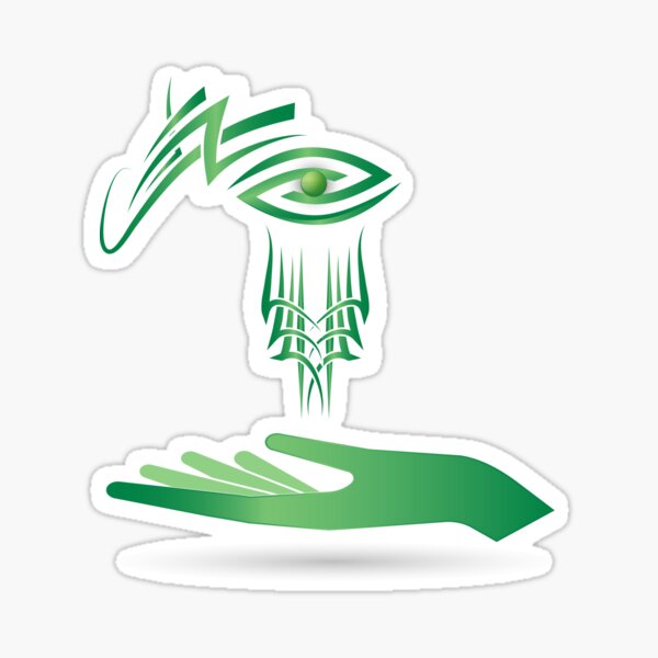 The mystic eye Sticker