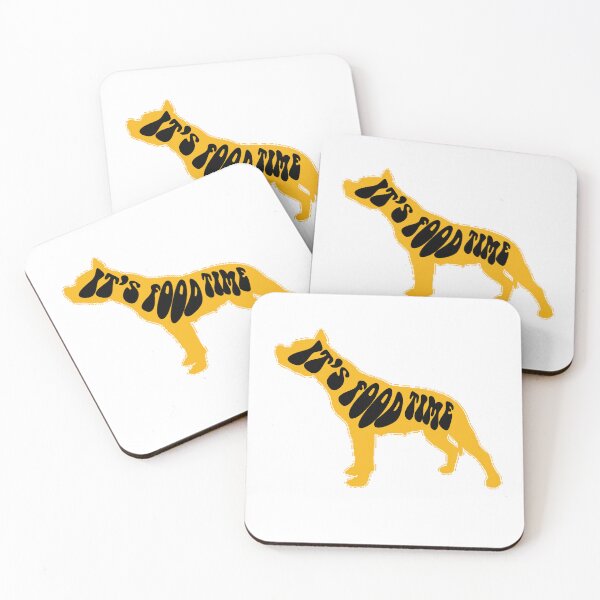 Item preview, it's food time dog designed and sold by ONPINI.