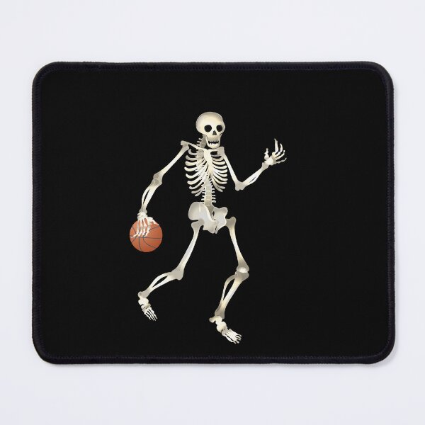 Item preview, Scary Skeleton Playing Basketball Sport Halloween  designed and sold by Med ing.
