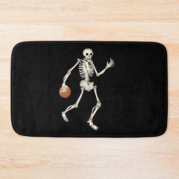 Item preview, Scary Skeleton Playing Basketball Sport Halloween  designed and sold by Med ing.