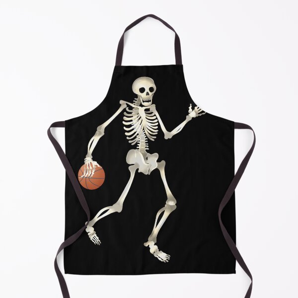 Item preview, Scary Skeleton Playing Basketball Sport Halloween  designed and sold by Med ing.