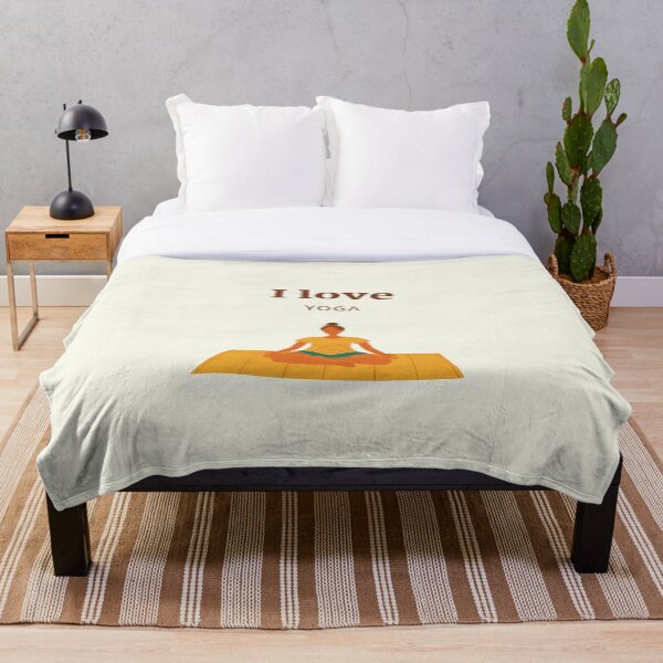 Item preview, I love yoga t-shirt design designed and sold by nirvanzentinal.