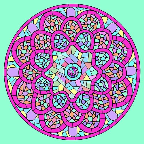 Circle Mandalas 94 (Style:3)