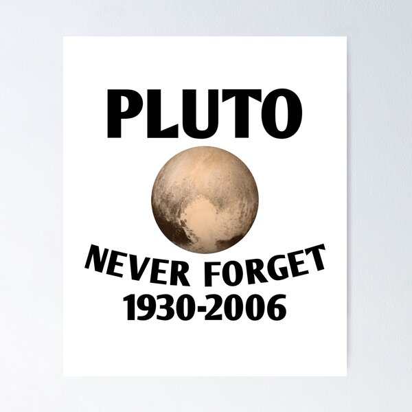 Item preview, pluto never forget 1930-2006 designed and sold by Eriksonshop.