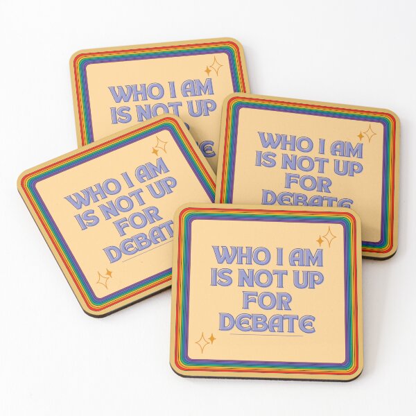 Item preview, Who I am is not up for Debate designed and sold by InfiniteParker.
