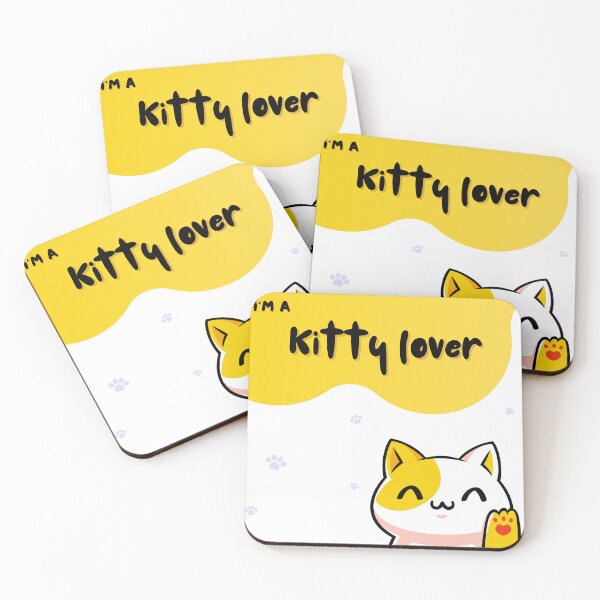 Item preview, I love kitty beautiful t-shirt design designed and sold by nirvanzentinal.