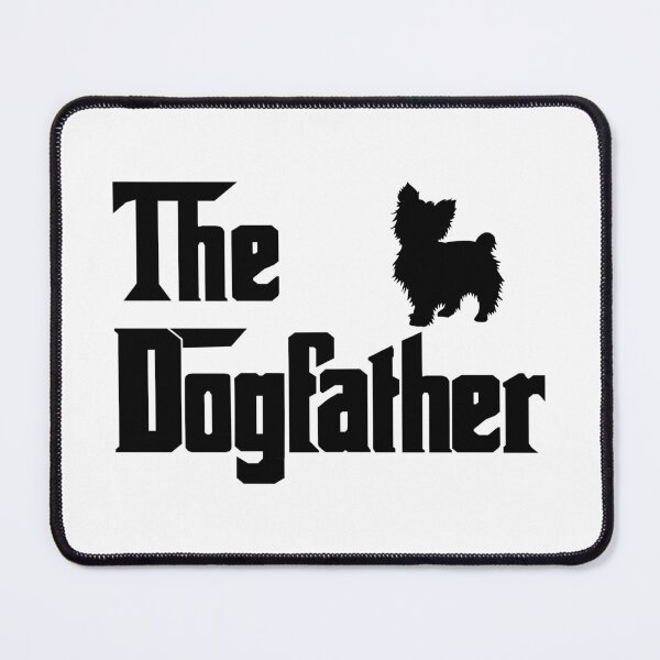 Item preview, The Dogfather Yorkshire terrier Funny Fun Cool Dog Owner Shirt, Cool Yorkshire terrier Dad owner Lovers Dog Father, Yorkshire terrier owner Christmas birthday gift designed and sold by xlnv.