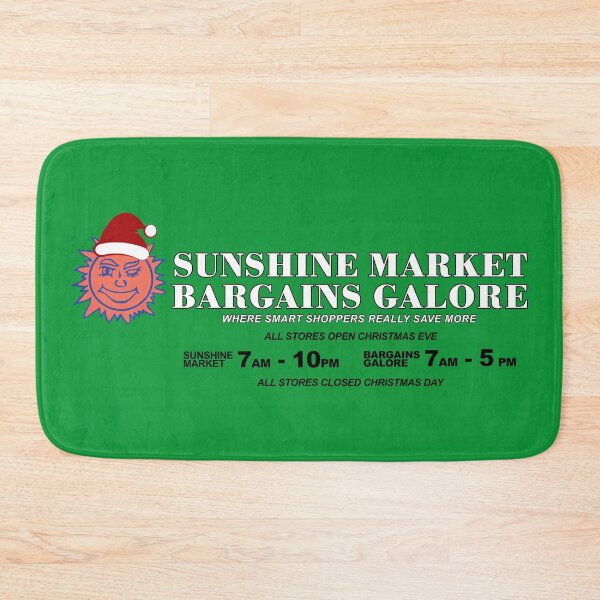 Item preview, Bargains Galore & Sunshine Market Christmas designed and sold by TeeArcade84.