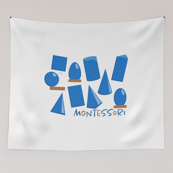 Item preview, Montessori Solid Geometry designed and sold by LaTorreRosa.