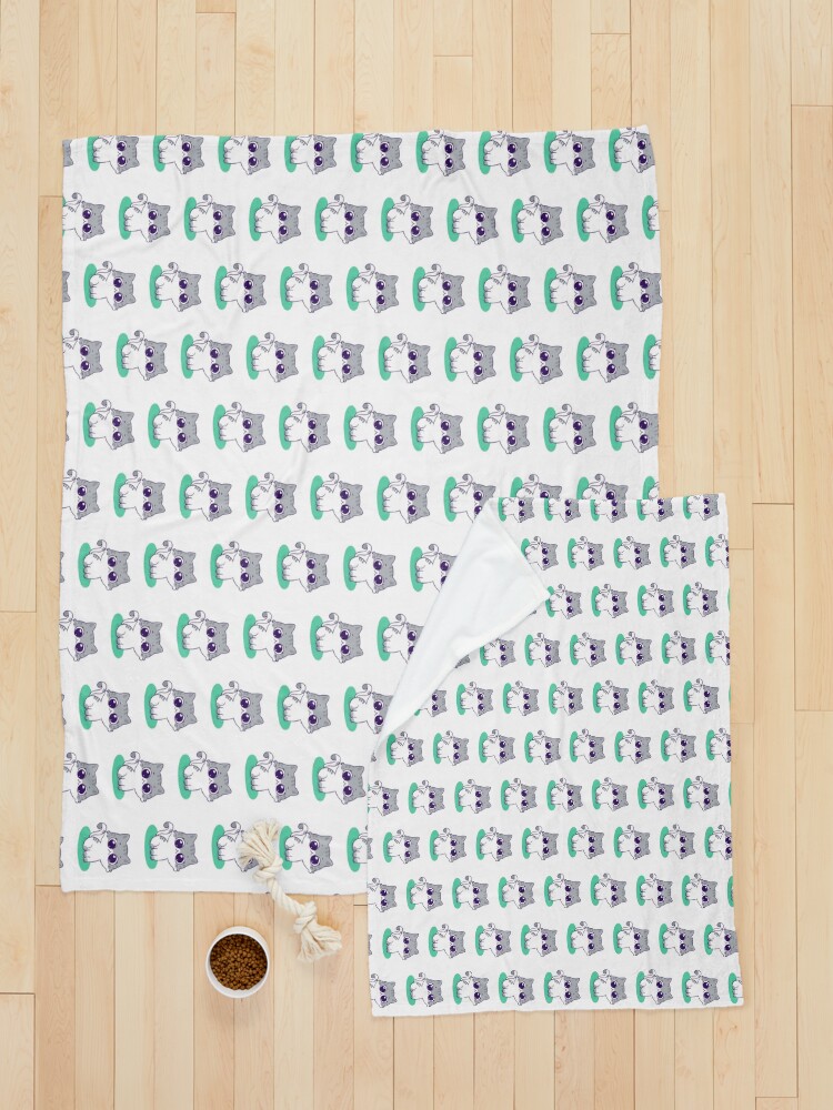 Alternate view of Kawaii Neko Pet Blanket