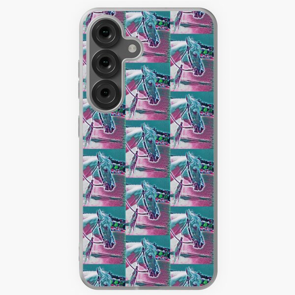 Aperçu de l'œuvre Tête de Mustang dans le harnais créée et vendue par teewearstyle.