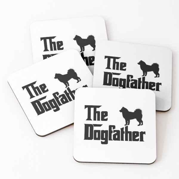 Item preview, The Dogfather Swedish lapphund Funny Fun Cool Dog Owner Shirt, Cool Swedish lapphund Dad owner Lovers Dog Father, Swedish lapphund owner Christmas birthday gift designed and sold by xlnv.