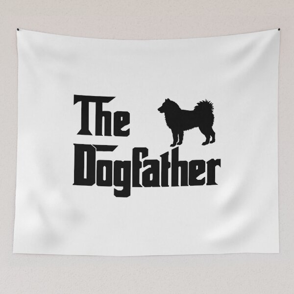 Item preview, The Dogfather Swedish lapphund Funny Fun Cool Dog Owner Shirt, Cool Swedish lapphund Dad owner Lovers Dog Father, Swedish lapphund owner Christmas birthday gift designed and sold by xlnv.