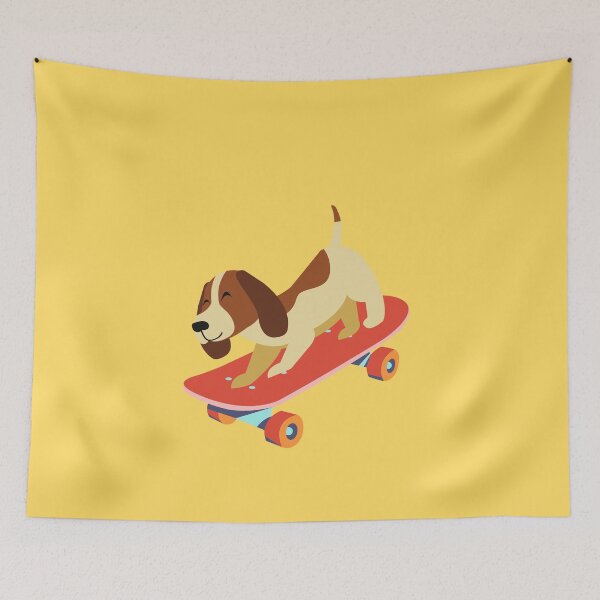 Item preview, Skater dog  designed and sold by LittlePetCorner.