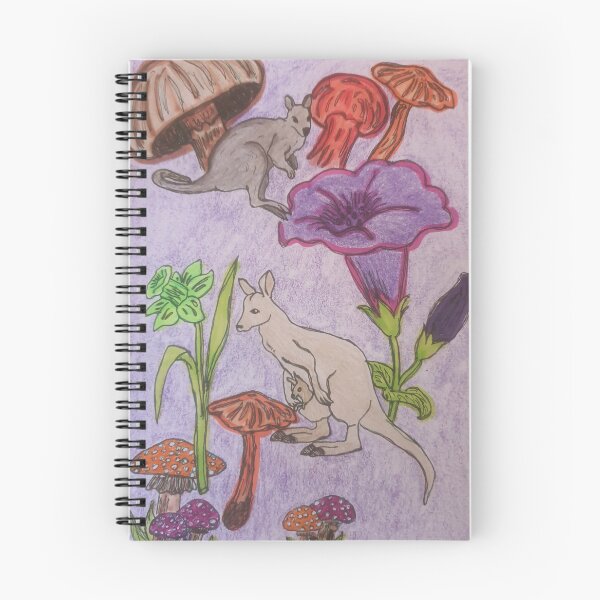 Item preview, Wallabies and flowers  designed and sold by kiera-maree.