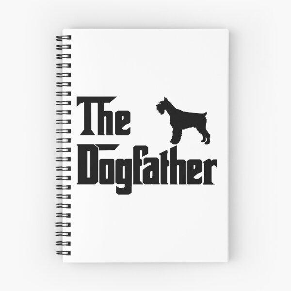Item preview, The Dogfather Standard schnauzer Funny Fun Cool Dog Owner Shirt, Cool Standard schnauzer Dad owner Lovers Dog Father, Standard schnauzer owner Christmas birthday gift designed and sold by xlnv.