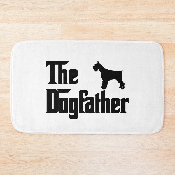 Item preview, The Dogfather Standard schnauzer Funny Fun Cool Dog Owner Shirt, Cool Standard schnauzer Dad owner Lovers Dog Father, Standard schnauzer owner Christmas birthday gift designed and sold by xlnv.