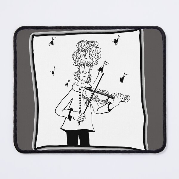 Item preview, False Note... Violin in black on white... designed and sold by AtelierFafard.