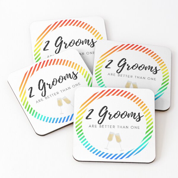 Item preview, Two Grooms Are Better Than One designed and sold by Stepadoda.