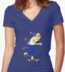for ever young Women's Fitted V-Neck T-Shirt