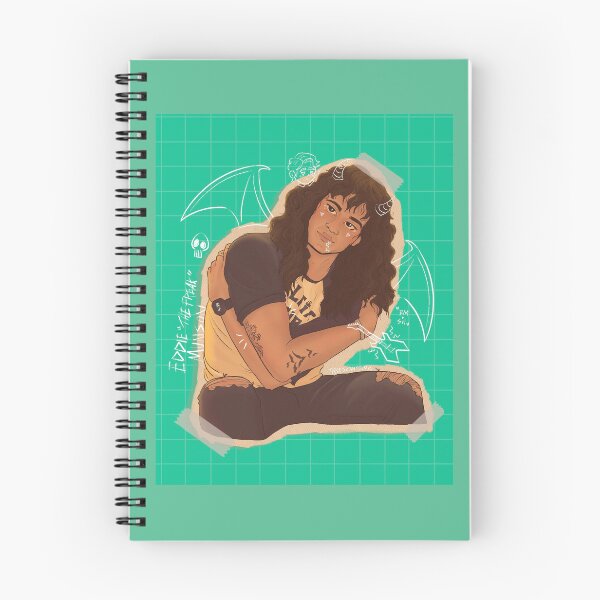 Item preview, Eddie Notebook Doodle designed and sold by treescantjump.