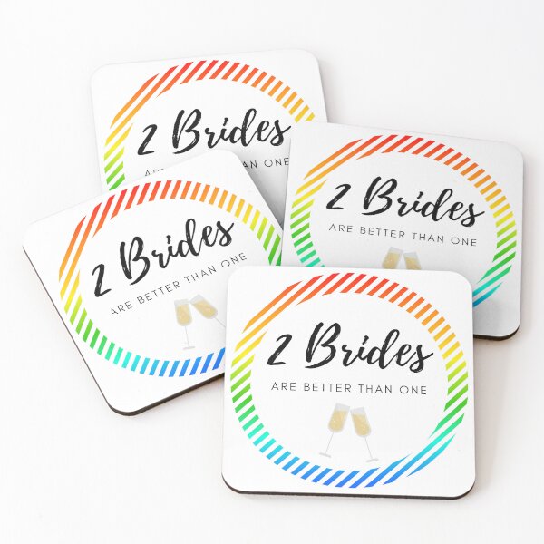 Item preview, Two Brides Are Better Than One designed and sold by Stepadoda.