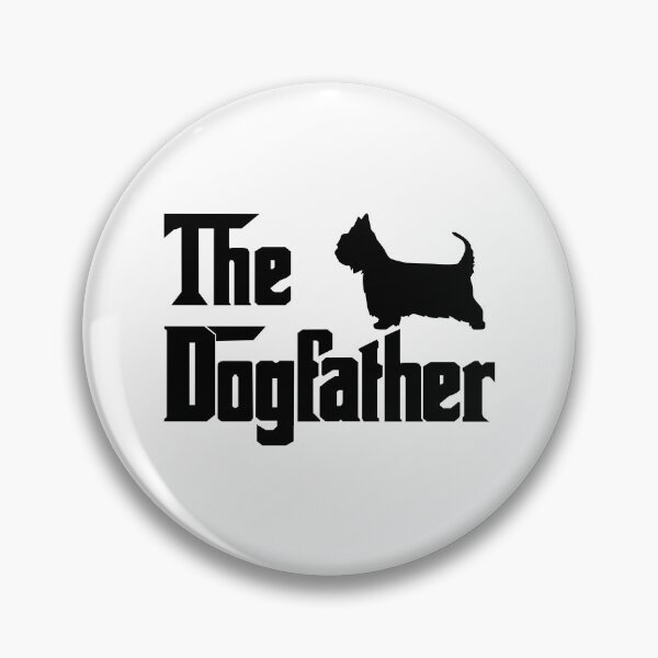 Item preview, The Dogfather Silky terrier Funny Fun Cool Dog Owner Shirt, Cool Silky terrier Dad owner Lovers Dog Father, Silky terrier owner Christmas birthday gift designed and sold by xlnv.
