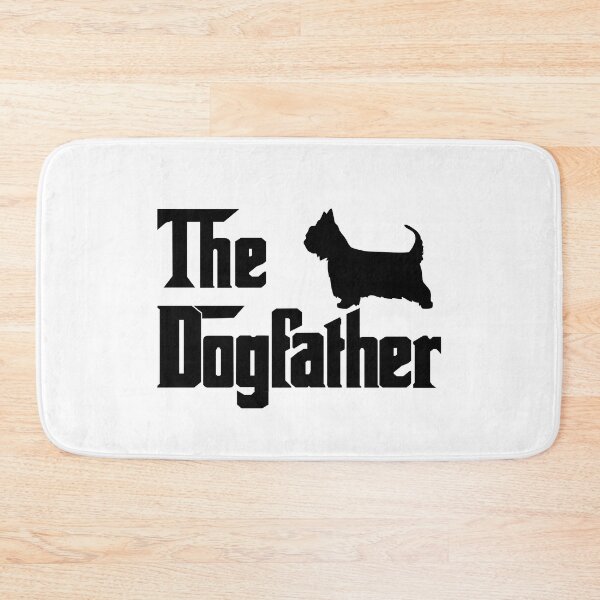 Item preview, The Dogfather Silky terrier Funny Fun Cool Dog Owner Shirt, Cool Silky terrier Dad owner Lovers Dog Father, Silky terrier owner Christmas birthday gift designed and sold by xlnv.