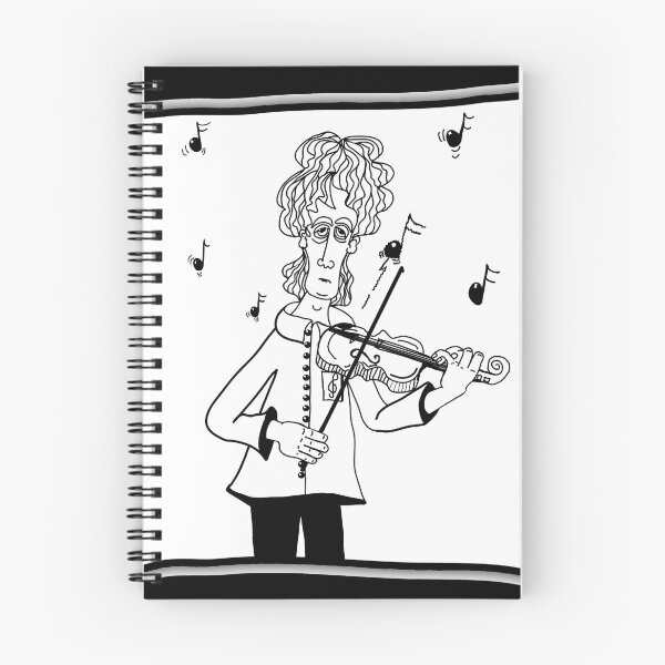 Item preview, False Note... Violin in black on white... designed and sold by AtelierFafard.