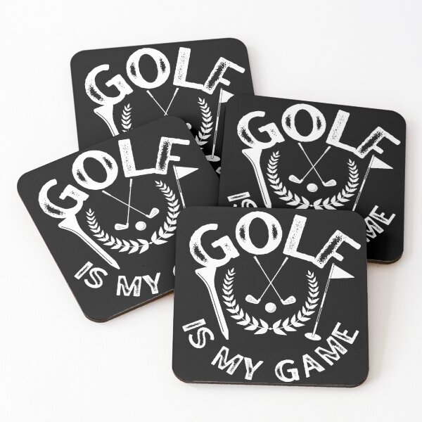 Item preview, Golf Is My Game White Motifs Drawing Design designed and sold by EarthArtDesigns.