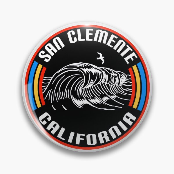 Item preview, San Clemente Beach California Surfing Pacific Ocean Surf designed and sold by DESTINATIONS DECAL.