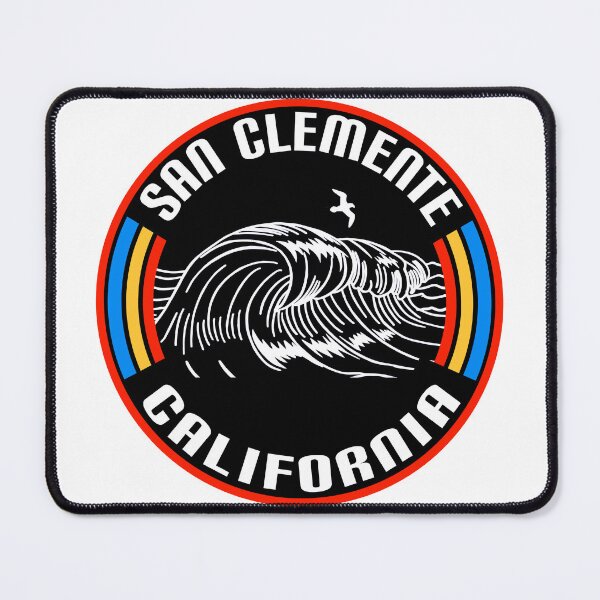 Item preview, San Clemente Beach California Surfing Pacific Ocean Surf designed and sold by DESTINATIONS DECAL.