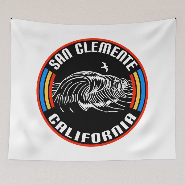Item preview, San Clemente Beach California Surfing Pacific Ocean Surf designed and sold by DESTINATIONS DECAL.