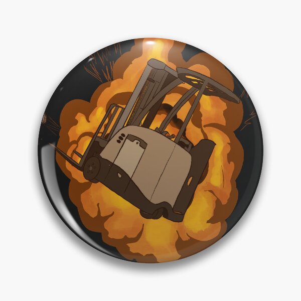 Item preview, Cool Forklifts Don't Look At Explosions designed and sold by Crystal Schmidt.